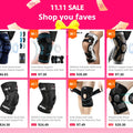 NEENCA Copper Knee Brace Knee Support with Patella Gel Pad &Side Stabilizers for Knee Pain Sport Arthritis ACL Joint Pain Relief