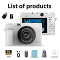 5K Digital Camera for Photography,75MP Point and Shoot Digital Cameras 64GB, Dual Lens 18X Zoom Autofocus, WiFi Vlogging Camera