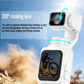 4K Pocket Action Camera 330° Auto-rotate Len Sport Camera Touchscreen Zoom Cam Face Tracking Portable Vlog Video Recorder Moto