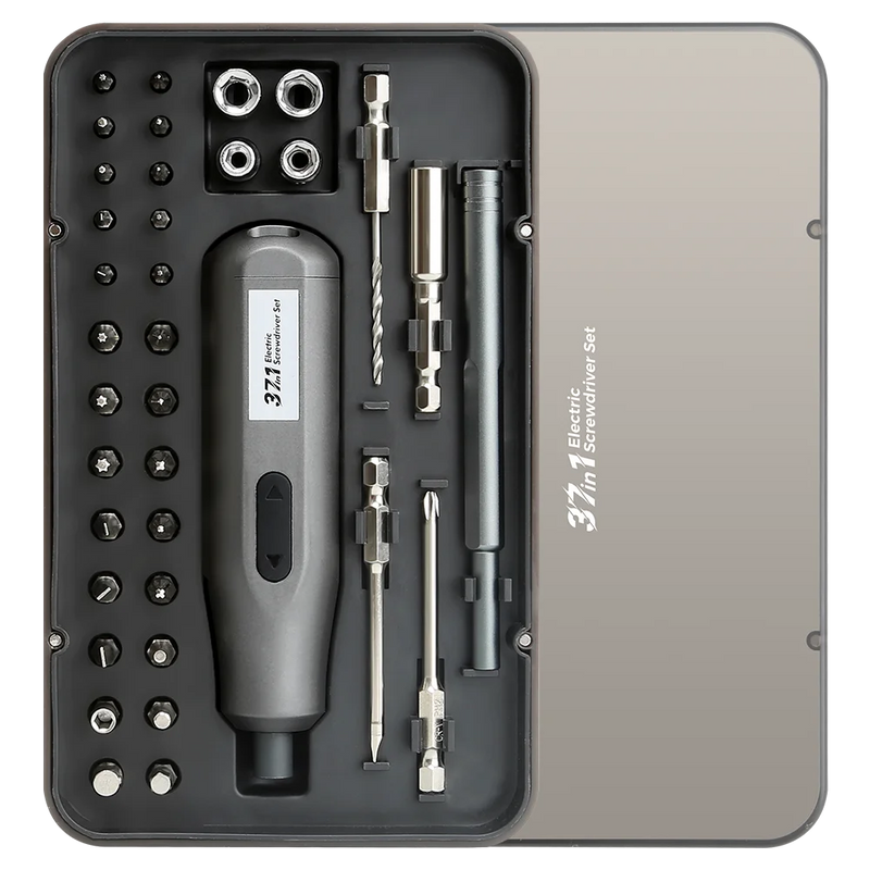 28/62 in 1 Electric Screwdriver Set Precision Power Tool Kit Rechargeable Wireless Mini Small Bits for - View 10 | SAMAG