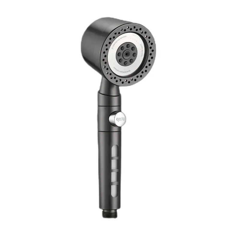 5 Spray ABS Portable Shower Head High Pressure Large Flow Spa Filtered Shower Heads with Stop Button Universal Bathroom Nozzle