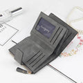 Luxur Leather Women's Wallet Large-capacity Multi-card Slots Slim Coin Pocket Purse Cards Holders Wallet for Woman