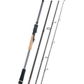 Ultra-Short Portable Travel Fishing Rod 1.98m/2.1m 4 Section 100% High Carbon Lure Rod 4-25g Power Spinning/Casting
