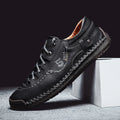 New Men Leather Casual Shoes Outdoor Comfortable High Quality Fashion Soft Homme Classic Ankle Non-slip Flats Moccasin Trend