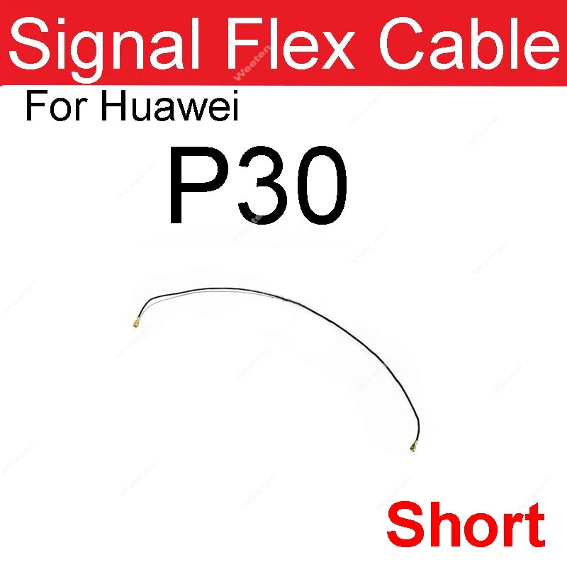 Antenna Signal Flex Cable For Huawei P20 P30 P40 Pro P30 Lite P40 Lite P40 Pro+ Wifi Coaxial Connector Aerial Flex Ribbon