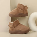 Winter Baby Girl Shoes New Toddler Snow Boots Children Infant Plush Warm Kids Short Boots Boys Cotton Shoes Size 15-24