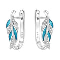 925 Sterling Silver Simple Gold U - shaped Earrings Jewelry Versatile Hoop For Women Fine Birthday Party - Visuel 17 | SAMAG