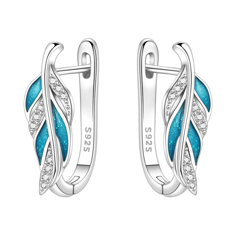 925 Sterling Silver Simple Gold U - shaped Earrings Jewelry Versatile Hoop For Women Fine Birthday Party - Visuel 17 | SAMAG