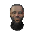 3D Funny Pattern Mesh Face Mask Head Cover Party Halloween Cosplay Props UV Protection Shield Ronaldo Pattern