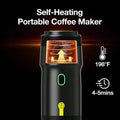Portable Electric Coffee Maker With 3 Brewing Modes - 72W Rapid Heating, 120ml Capacity, USB/Car/Adapter Charging For Coffee Pow