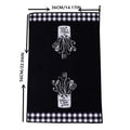 Funny Kitchen Dish Towel Set Absorbent Quick Dry Cloth Dish Tea Towels Reusable Bar Hand Dishcloths Decor for Home Supplies