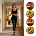 No Noise Basketball Higher Bounce Ball Airless For Indoor | SAMAG