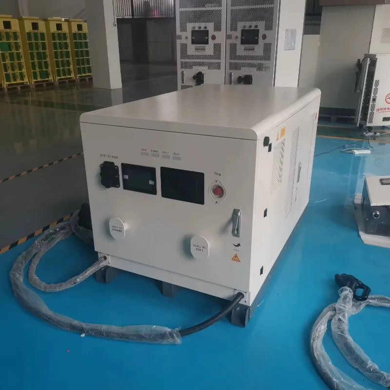 120KW Portable EV Charger High Power Mobile DC Fast Charging Station for Emergency Roadside Rescue and Electric Vehicle Service