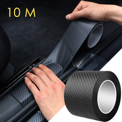 1-10m Nano Carbon Fiber Car 3D Tape Sticker Door Mirror | SAMAG