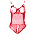Women Sexy Lingerie Lace Babydolls Dress Women's Underwear Open Bra Open Crotch Erotic Costume Bodysuit Exotic Curvy Bodysuit