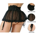 New Sexy Babydolls Erotic Lingerie Women Plus Size Underwear  Lace Back Waist With Straps Hanging Clip Fun Short Sleepwear