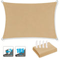 Waterproof Sun Shade Sail Canopy Rectangle UV Block | SAMAG