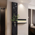 Hydroponic Green Plants Entrance LED Decorative Painting Sandstone Home Decoration Living Room Bedroom Corridor Mural Light