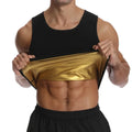 Men Sweat Sauna Vest Waist Trainer Weight Loss Slimming Body Shaper Heat Trapping Tank Top Shapewear Corset Shirt Hot Fat Burner