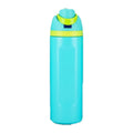 JUSTINLAU Spot Goods 19/24/32oz Thermos Cup Fruit Mug Kids Straw Cup Vacuum Flasks Stainless Steel Travel Thermal Water Bottles