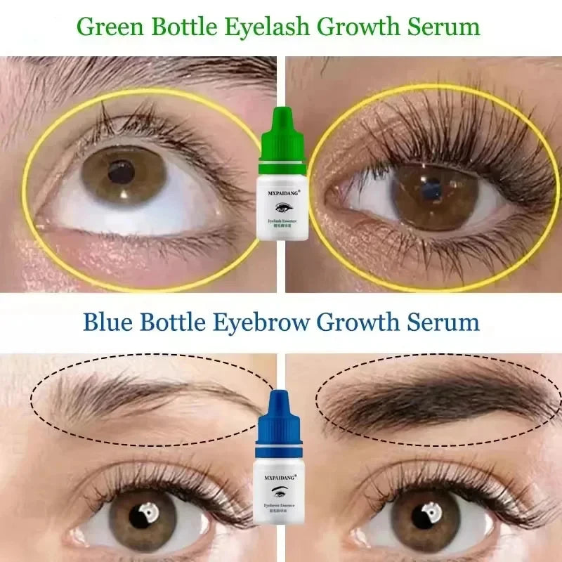 Fast Eyelash Growth Serum Eyebrow Hair Growth Anti Hairs Loss Product Prevent Baldness Fuller Thicker Lengthening Eyebrow Makeup