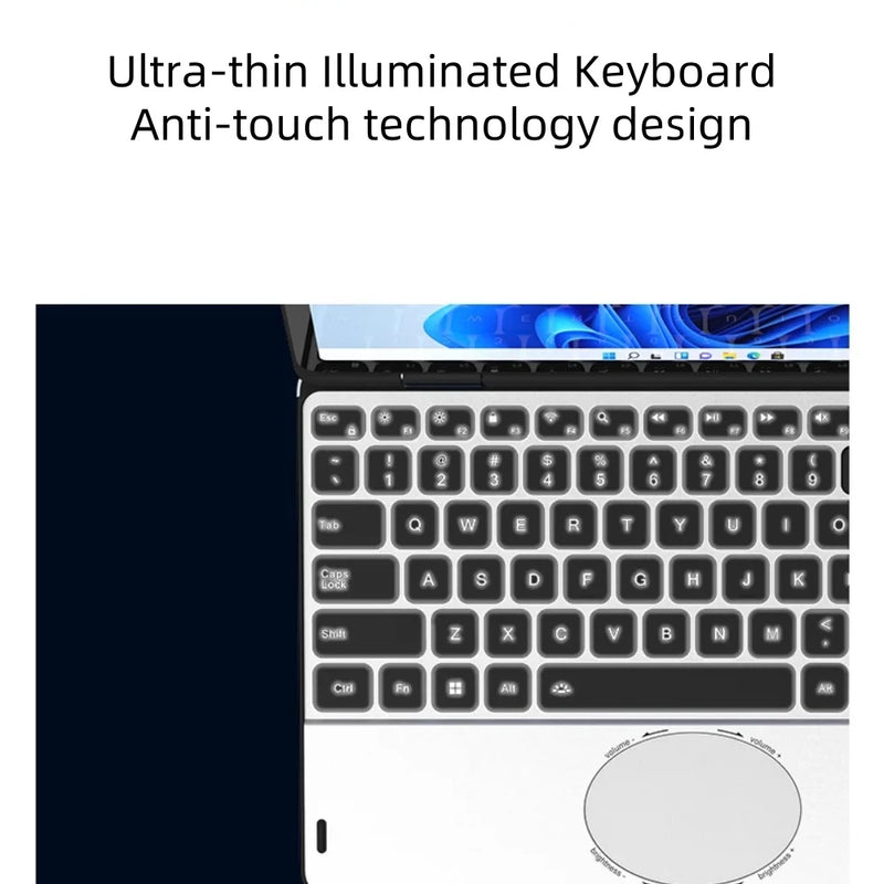 Cheap 360° Touch Screen Laptop 11 inch Intel N100 CPU 16GB/32GB DDR4 128G--1TB SSD Portable Office Notebook Mini Computer