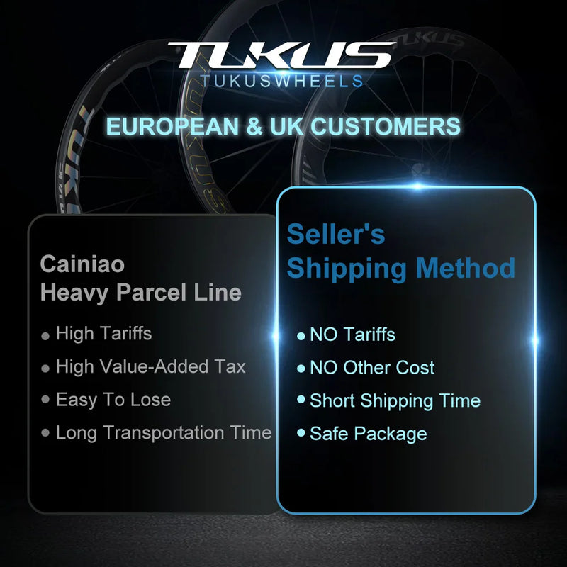 TUKUS BLUEFIN TURBO Road Carbon Bike Wheelset Ceramic Bearing Disc Brake Ratchet 52T Hub Bicycle Wheel Cycling Rims 700C Cyclist