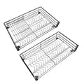 80cm Kitchen Cabinet Drawer Organizers Pull Out Basket Storage Bowl Dish Plate Cup Utensils Kitchenware Rack - View 6 | SAMAG