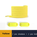 Elastic Shoe Laces Buckle Lock No Tie Shoelaces Sneakers Flat Woven Shoelace without Ties Kids Adult Rubber Bands for Shoes
