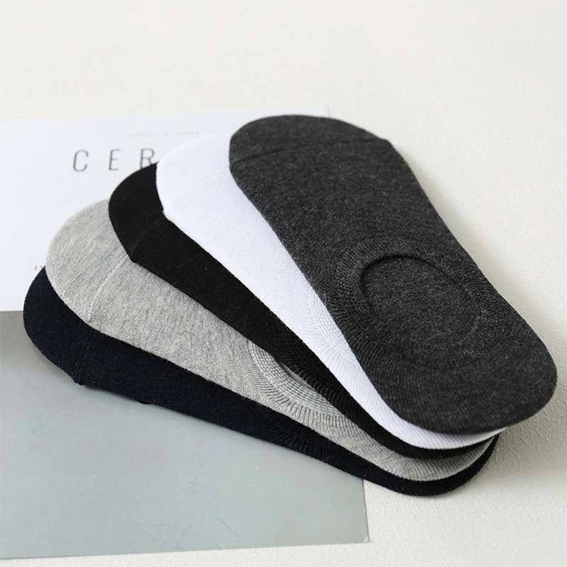5/10/20 Pairs Summer Boat Socks For Men Non-slip Silicone | SAMAG