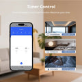 Zemismart 1 Gang Zigbee Relay Switch with Power Statistics Function Smart Inline Module Work with Tuya Smart Life App
