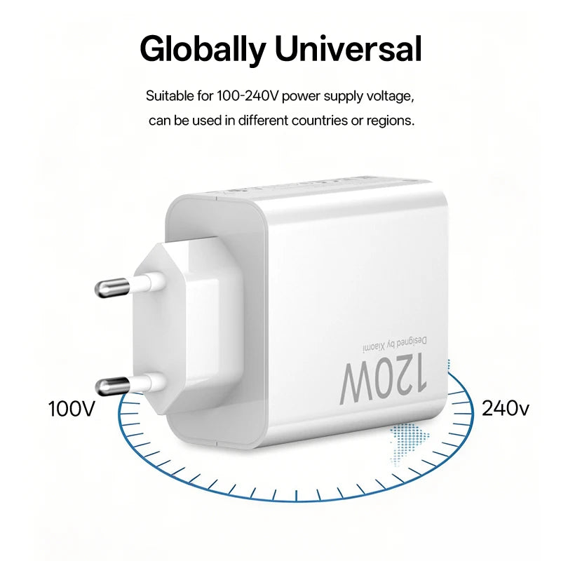 Original Xiaomi Charger 120W 100W Fast Charge Phone Charger USB C Cable for Xiaomi 17 15 14 13 12 14T 13T 12S Pro Lite Redmi