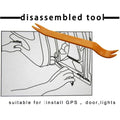 Car Door Clip Car Disassembly Tools Set DVD Stereo Refit Kits Interior Plastic Trim Panel Dashboard Removal Tool Car Interior