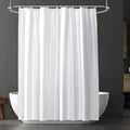Waterproof Shower Curtain Liner for Bathtub 180x180cm Stall Bathroom Curtain with Magnets Plastic Mold Resistant Shower Curtain