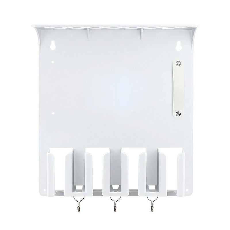 New Type Professional Wall Mount Barber Electric Clipper Holder Salon Beauty Organizer Hairdressing Styling Tools Storage Rack
