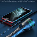 Super Long Range LED Flashlight USB Rechargeable Handheld - View 5 | SAMAG