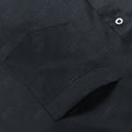 Men's Banded Collar Dress Shirts Long Sleeve Button Down Mandarin Versatile Solid with Pocket - View 5 | SAMAG