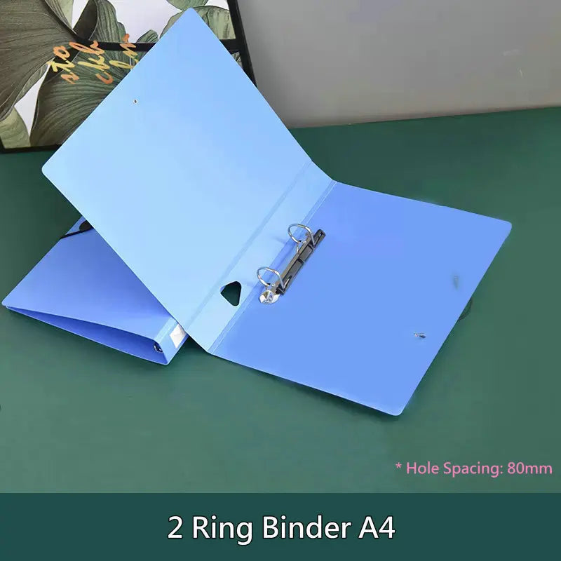 Office Supplies 2/3/4-Ring Binder A4 Folder For Documents Paper File Organizer A4 Binder Folder