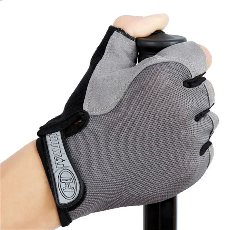 Half Finger Cycling Gloves Men Women Anti Slip Shock | SAMAG