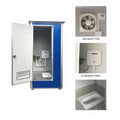 Custom Integrated Mobile Toilet Steel Plate Waterproof Fireproof Outdoor Rural Bathroom Shower Room Seated Toilet