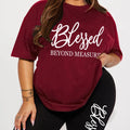 Plus Size Sets for Women Summer 2 Pieces Blessed Printed Offers and Liquidation Everything Cheap Elegant Women's Sets Short Sets