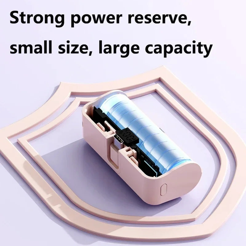 VIVO 500000mAh New Power Bank Large Capacity Super Fast Charging Portable Mini External Battery for Huawei Samsung iPhone