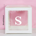 Transparent Letter Balloon Box Baby Shower Decorations Happy Birthday Wedding EID Decor 1st Birthday Party Supplies Balloon Box