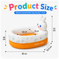 1PC Portable Inflatable Baby Bath Tub, Newborn Children Household Folding Bathtub, Sitting & Lying Position Baby Bathtub