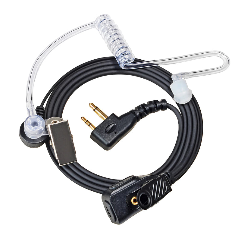 Surveillance Walkie Talkie Earpiece wired, original Headset with Clear Acoustic Coil Tube Earbud Audio Kit for Midland Radios