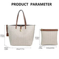 CH Elegant Light Luxury Practical With Bags Pure Color Simple Large Capacity Casual Resistant Brand Women's Bag Shoulder Bag