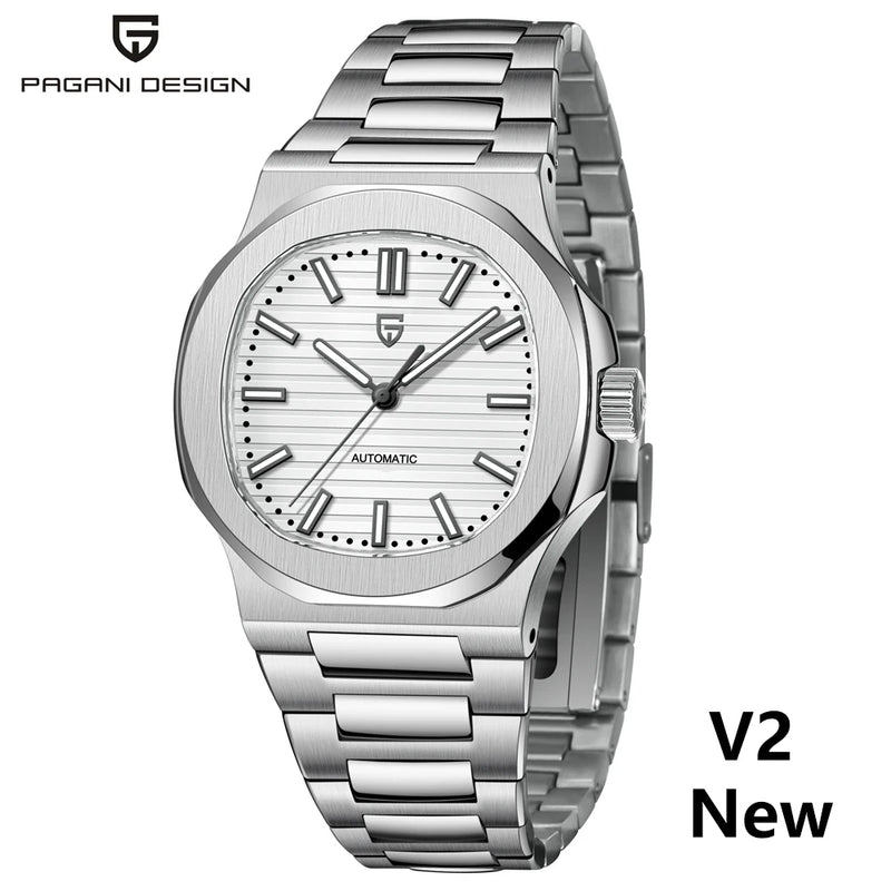 2026 New PAGANI DESIGN 40MM Men's Watches Luxury Automatic Watch For Men Mechanical WristWatch Stainless Steel Sapphire glass