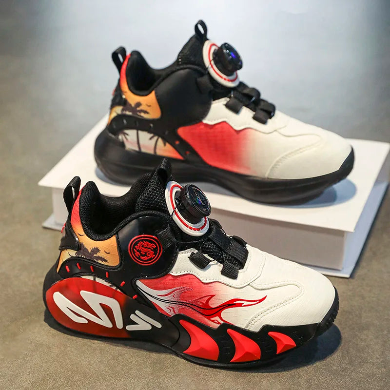Children Basketball Shoes Winter Breathable Cushioning | SAMAG