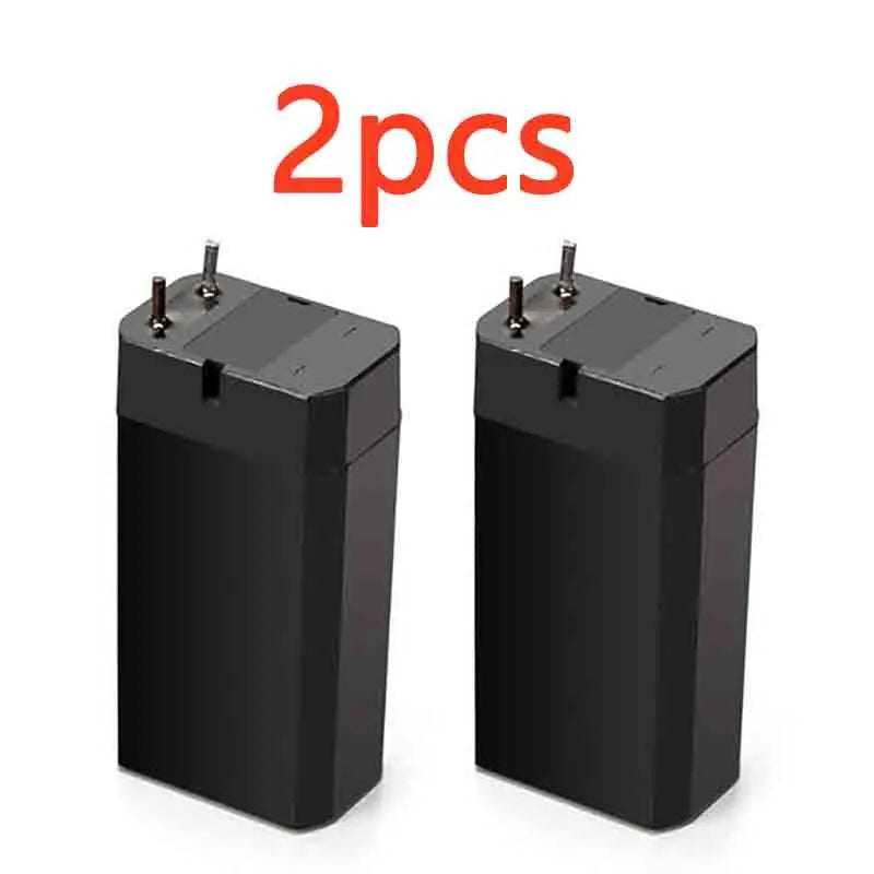 Lead Acid 1200mAh 4V Storage Battery Mosquito Bat Batteries LED Lamp Headlights Flashlight Rechargeable High Capaci