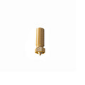 5PCS Original FLSUN V400 3D Printer Hotend Nozzle Brass Print Head Block Double Holes 0.4mm Extruder Part for 1.75mm Filament